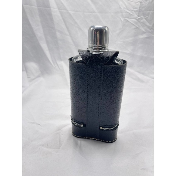 VTG flask and cup set in holder - Picture 3 of 12